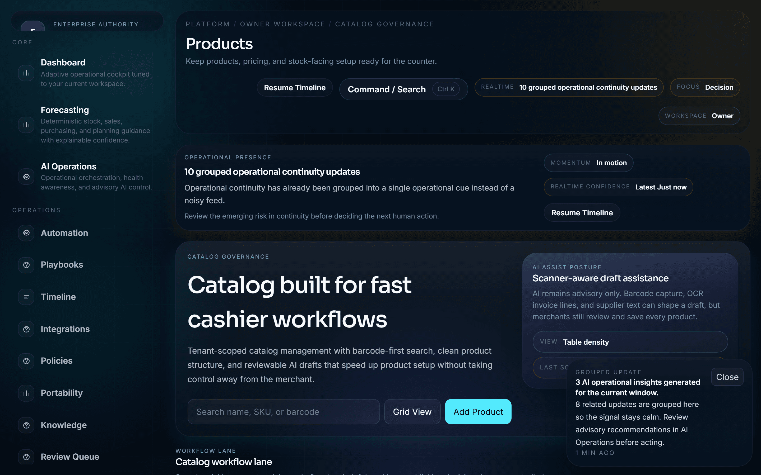 FlexotiumPOS product catalog management